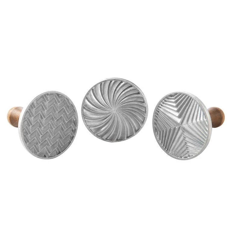 Bakeware Nordic Ware Geo Cookie Stamps 3 Bakeware Nordic Ware Geo Cookie Stamps