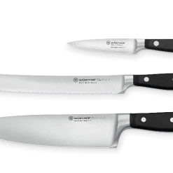 Wusthof Classic 3pc Starter Set With 8" Bread Knife