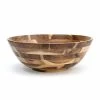Lipper Table & Counter Accessories Large Footed Acacia Salad Bowl