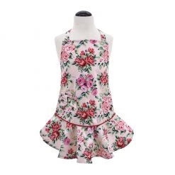 Jessie Steele Child's Apron, Floral Roses