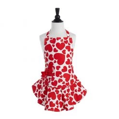 Jessie Steele Child's Apron, Sweethearts