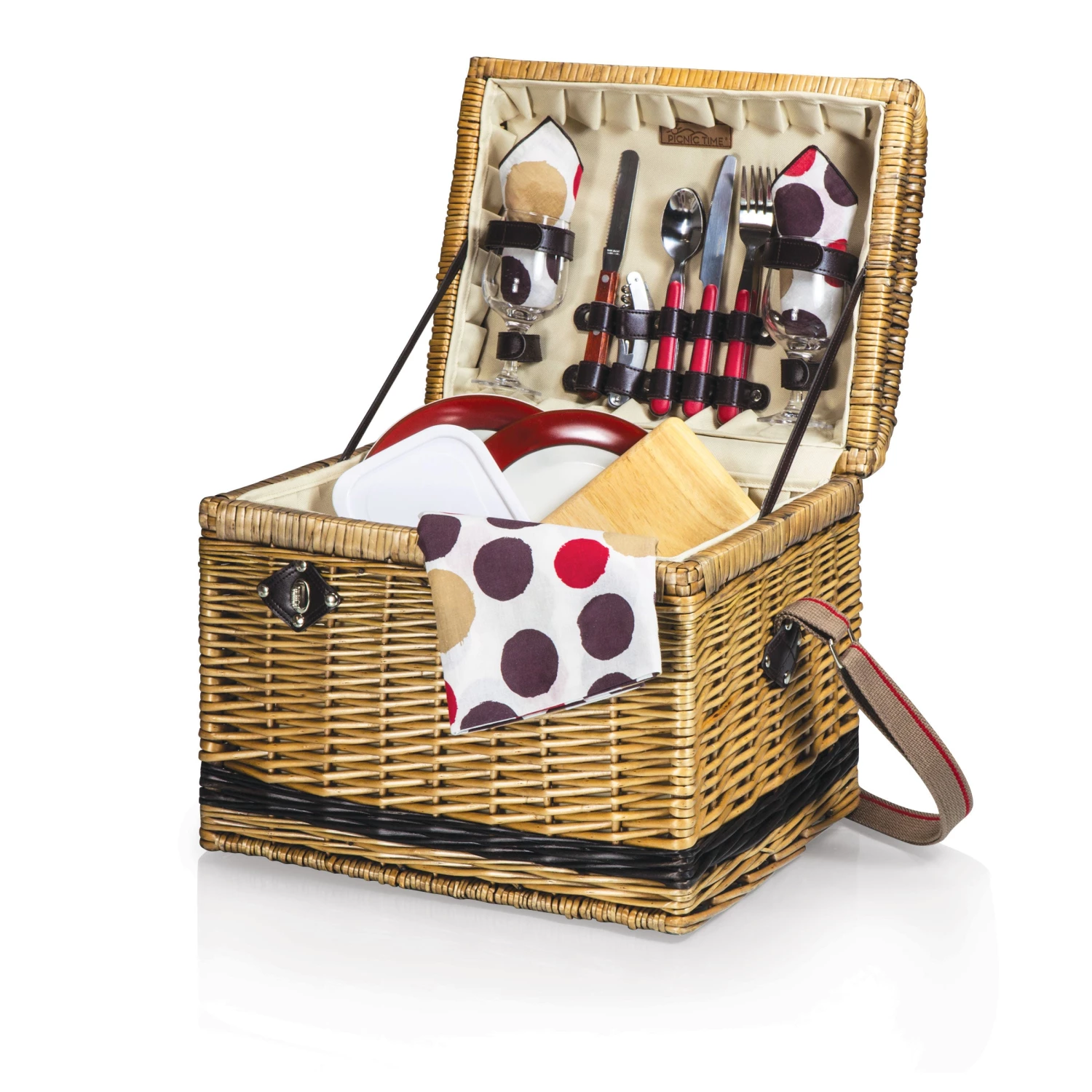 Picnic Time Yellowstone Picnic Basket-Moka * Travel & Storage 3 Picnic Time Yellowstone Picnic Basket-Moka * Travel & Storage
