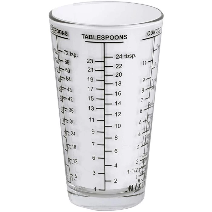 Harold Import Co. Kitchen Tools Kolder Glass Mix-in-Measure, 2 Cup 3 Harold Import Co. Kitchen Tools Kolder Glass Mix-in-Measure, 2 Cup
