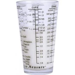 Harold Import Co. Kitchen Tools Kolder Glass Mix-in-Measure, 2 Cup