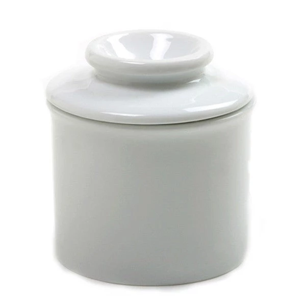 Norpro White Porcelain Butter Keeper Dinnerware 3 Norpro White Porcelain Butter Keeper Dinnerware