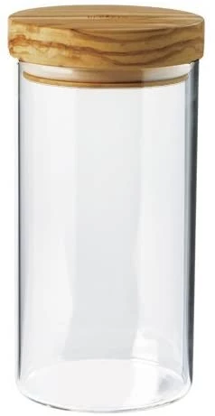 Browne Berard Glass Storage Jar With Olive Lid Travel & Storage 5 Browne Berard Glass Storage Jar With Olive Lid Travel & Storage
