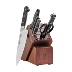 Cutlery Zwilling Pro 7-pc Knife Set With Block
