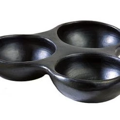 Chamba Imports Chamba Triple Dishes