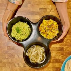 Chamba Imports Chamba Triple Dishes 7 Chamba Imports Chamba Triple Dishes