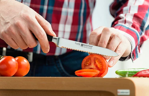 Wusthof Classic Serrated Utility Knife 4 Wusthof Classic Serrated Utility Knife