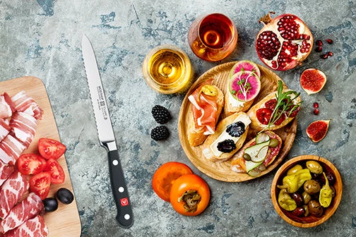 Wusthof Classic Serrated Utility Knife 5 Wusthof Classic Serrated Utility Knife