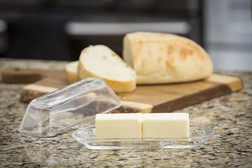 Tablecraft Glass Butter Dish Table & Counter Accessories 4 Tablecraft Glass Butter Dish Table & Counter Accessories