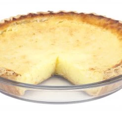 Harold Import Co. 9" Anchor Glass Pie Plate Bakeware