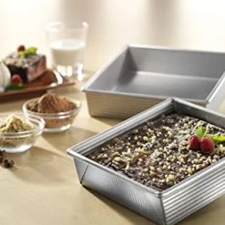 Bakeware USA Pan Square Non-stick Cake Pan