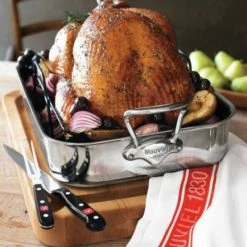 Mauviel Roasting Pan W/Rack