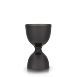 True Brands Canterbury Jigger Black Table/Bar