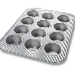 USA Pan 12-Cup Muffin Pan Bakeware