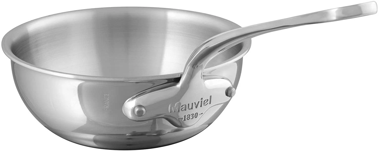 Mauviel Stainless Steel Saucier, 1.7 Qt 3 Mauviel Stainless Steel Saucier, 1.7 Qt