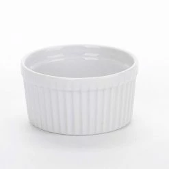 BIA Bakeware White Porcelain Ramekin, 6 Oz