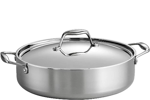 Tramontina Cookware 6 Qt Covered Braiser 3 Tramontina Cookware 6 Qt Covered Braiser