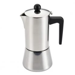 Coffee & Tea BonJour Stainless Steel Stove Top Espresso Maker, 6 Cup