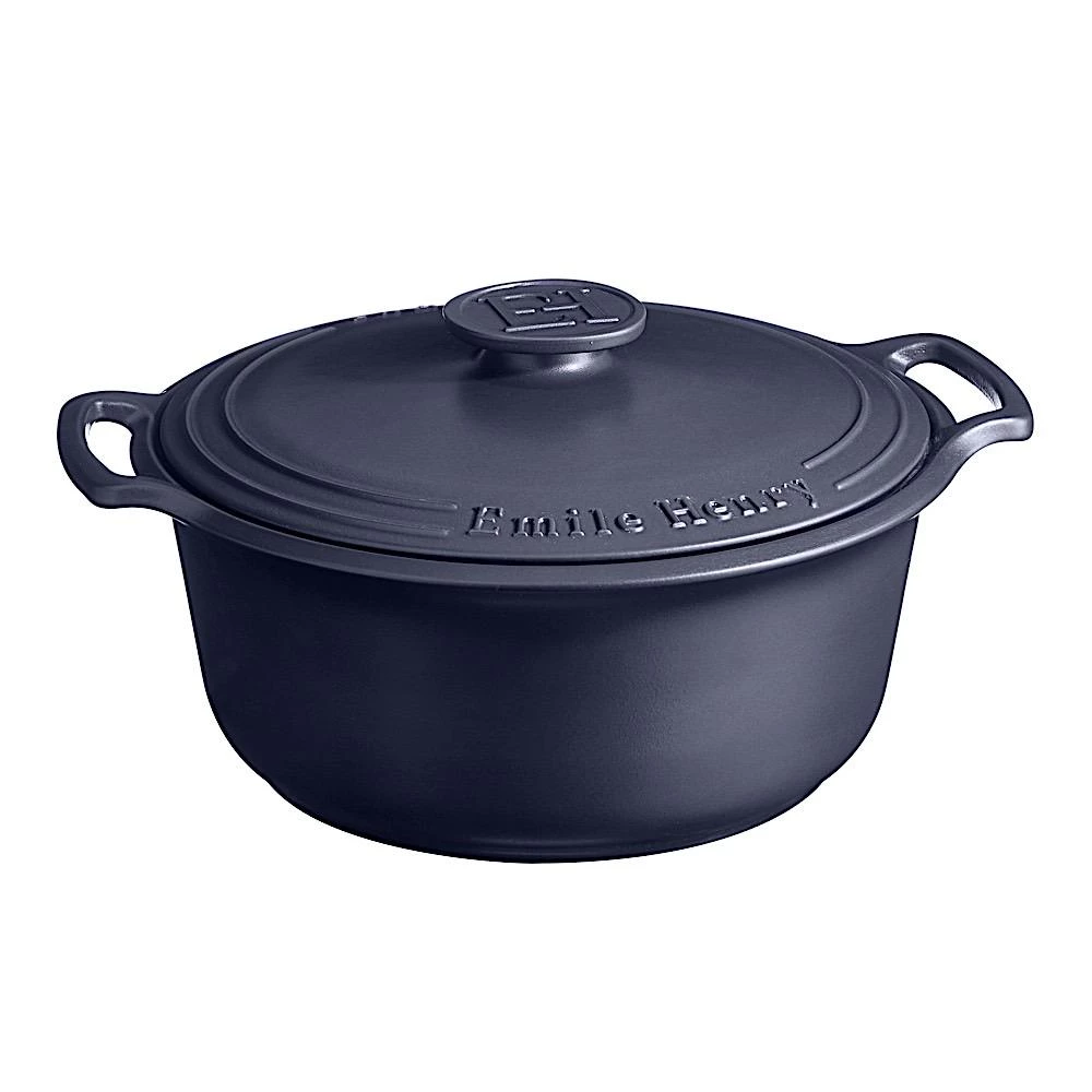 Emile Henry Emile Sublime Dutch Oven/Stewpot 7.5 Qt., Indigo Cookware 3 Emile Henry Emile Sublime Dutch Oven/Stewpot 7.5 Qt., Indigo Cookware