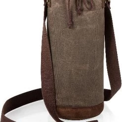 Picnic Time Wine Tote Waxed Canvas Travel & Storage