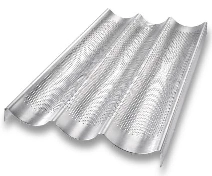 USA Pan Bakeware Perforated French Loaf Pan 3 USA Pan Bakeware Perforated French Loaf Pan