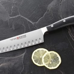 Wusthof Classic Ikon 7" Santoku, Hollow Edge