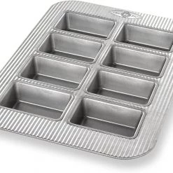 USA Pan 8-Well Mini Loaf Pan Bakeware
