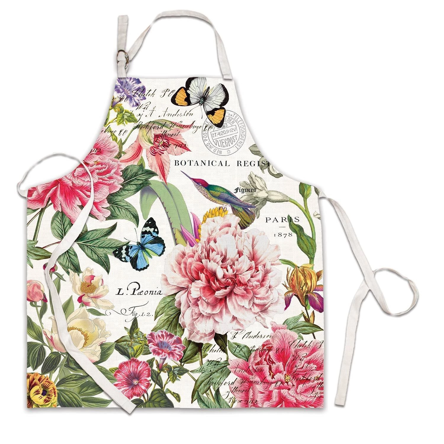Michel Design Works Michel Design Apron, Peony 3 Michel Design Works Michel Design Apron, Peony