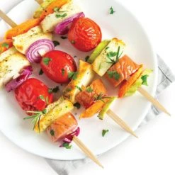 RSVP Flat Bamboo Skewers – 6″ Long Outdoor