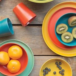 Now Designs Table/Bar Now Design Fiesta Ecologie Plates, Set Of 4 9 Now Designs Table/Bar Now Design Fiesta Ecologie Plates, Set Of 4