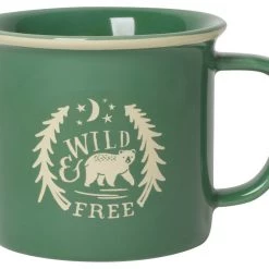 Now Designs Heritage Mug, Wild And Free