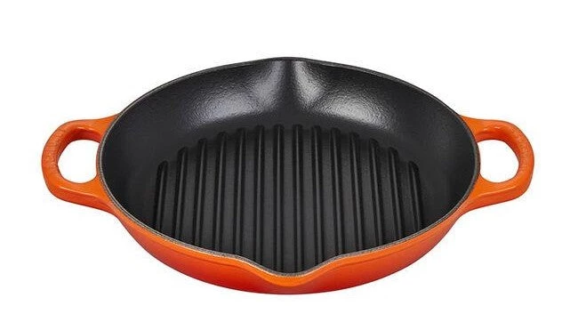 Le Creuset Deep Round Grill Pan 5 Le Creuset Deep Round Grill Pan