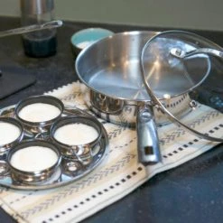 RSVP 4 Egg Poacher Set Cookware