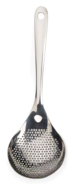 RSVP Stainless Steel Pierced Straining Spoon