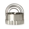 RSVP Round Rippled Biscuit Cutters Bakeware 2 RSVP Round Rippled Biscuit Cutters Bakeware
