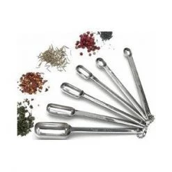 RSVP Measuring Spoons, Set Of 6 Kitchen Tools