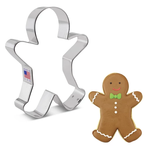 Ann Clark Ltd. Bakeware Ann Clarke 5" Gingerbread Man Cookie Cutter 3 Ann Clark Ltd. Bakeware Ann Clarke 5" Gingerbread Man Cookie Cutter