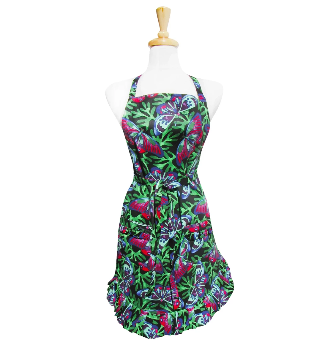 Two Lumps Of Sugar Treated Ruffle Apron Butterflies 3 Two Lumps Of Sugar Treated Ruffle Apron Butterflies