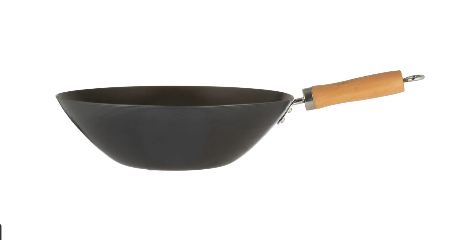 Typhoon World Foods Carbon Steel Wok 12" Cookware 3 Typhoon World Foods Carbon Steel Wok 12" Cookware