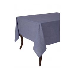 KAF Chambray Tablecloth - Navy 70" X 90" Aprons, Towels, & Hotpads
