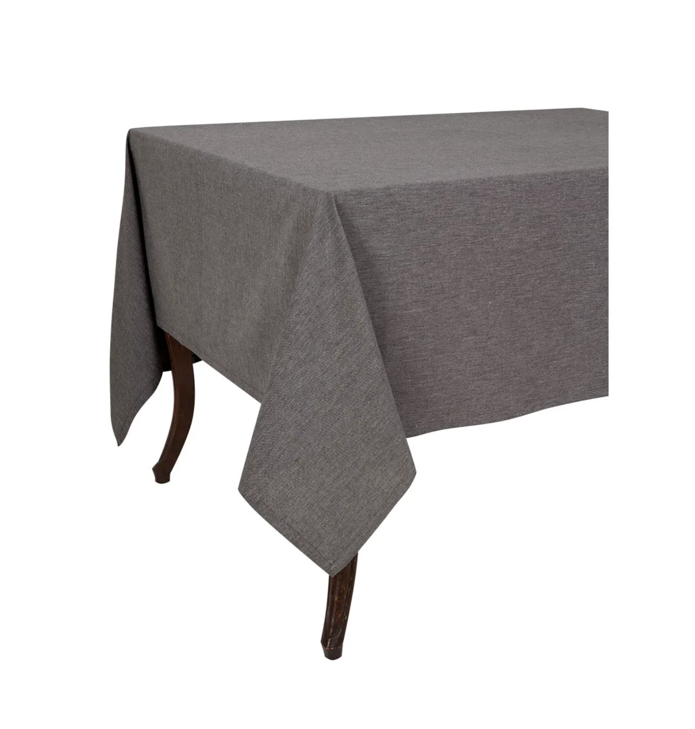 KAF Chambray Tablecloth - Black 70" X 90" Aprons, Towels, & Hotpads 3 KAF Chambray Tablecloth - Black 70" X 90" Aprons, Towels, & Hotpads