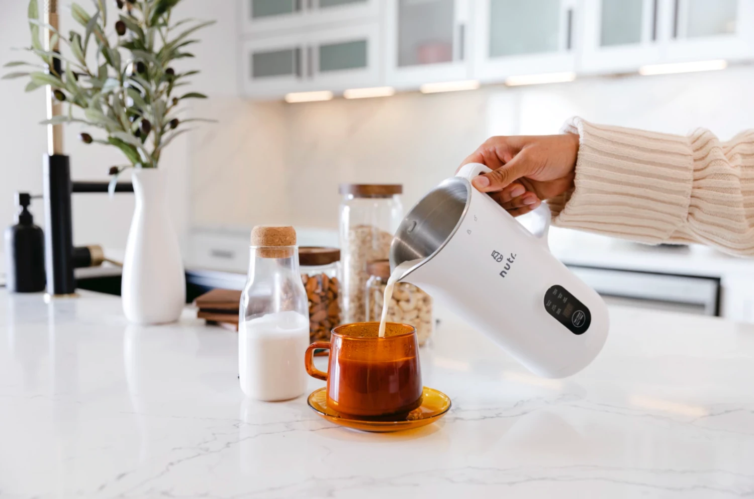 Nutr Nut Milk Maker - White Appliances 3 Nutr Nut Milk Maker - White Appliances