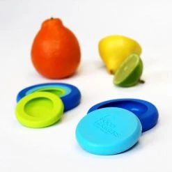 Food Huggers Silicone Storage, Set Of 6 Small Size Table/Bar 10 Food Huggers Silicone Storage, Set Of 6 Small Size Table/Bar