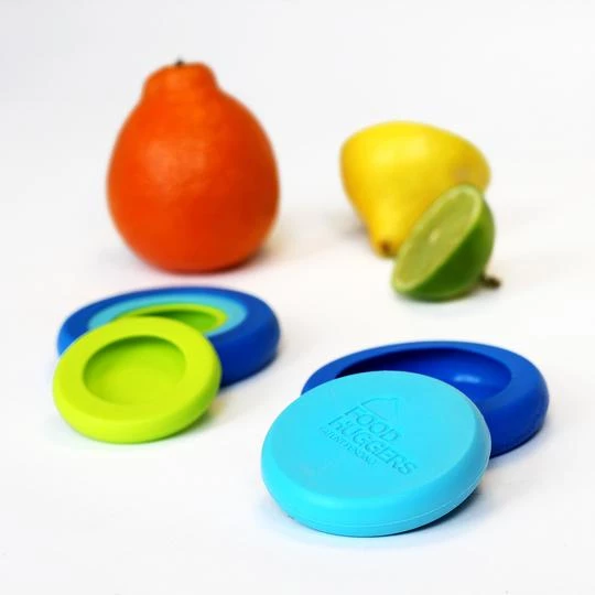 Food Huggers Silicone Storage, Set Of 6 Small Size Table/Bar 6 Food Huggers Silicone Storage, Set Of 6 Small Size Table/Bar