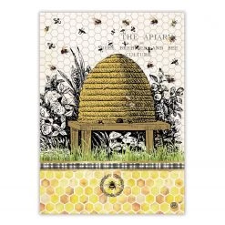 Michel Design Works Michel Design Kitchen Towel, Honey & Clover Michel Design Works