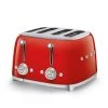 SMEG 4x4 Toaster - Red 1 SMEG 4x4 Toaster - Red