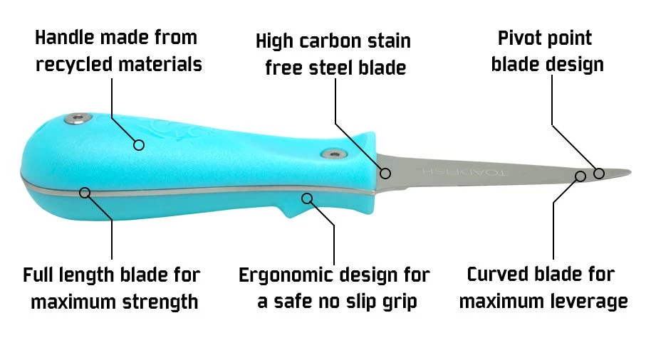 Toadfish Outfitters Oyster Knife 4 Toadfish Outfitters Oyster Knife